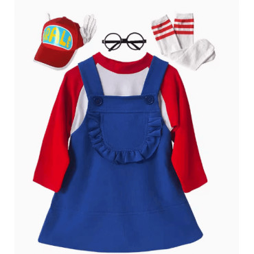 Disfraz de Arale para niños | Cosplay completo y de alta calidad | Albithinia