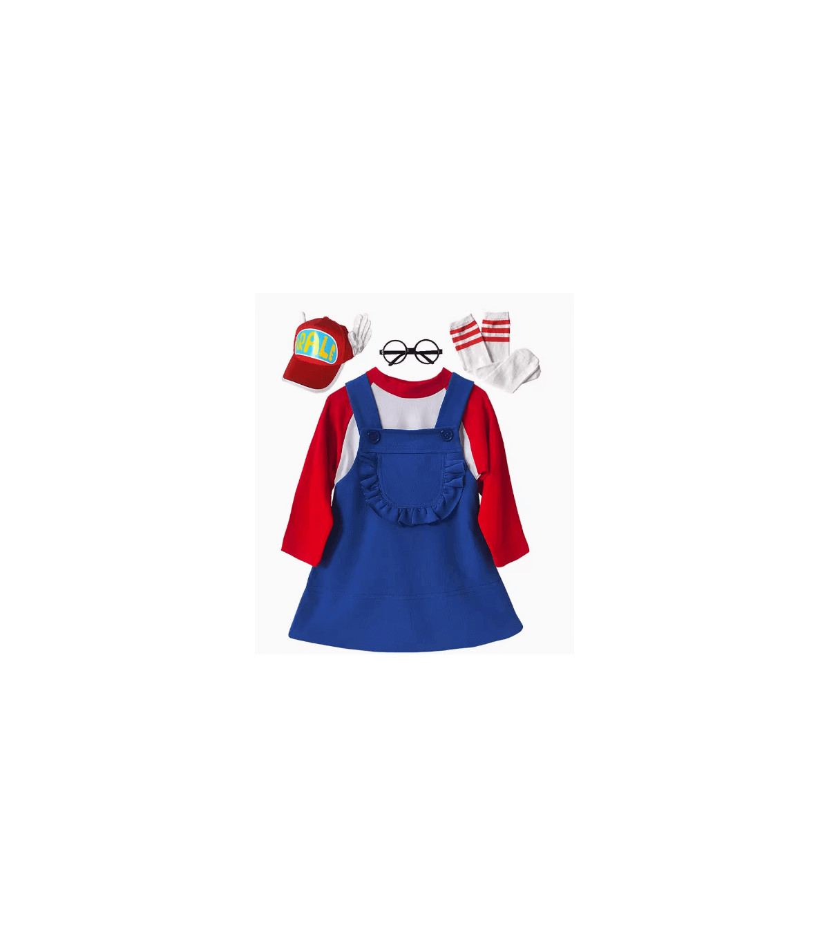 Disfraz de Arale para niños | Cosplay completo y de alta calidad | Albithinia