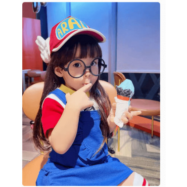 Disfraz de Arale para niños | Cosplay completo y de alta calidad | Albithinia