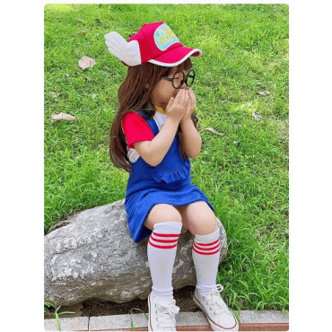 Disfraz de Arale para niños | Cosplay completo y de alta calidad | Albithinia
