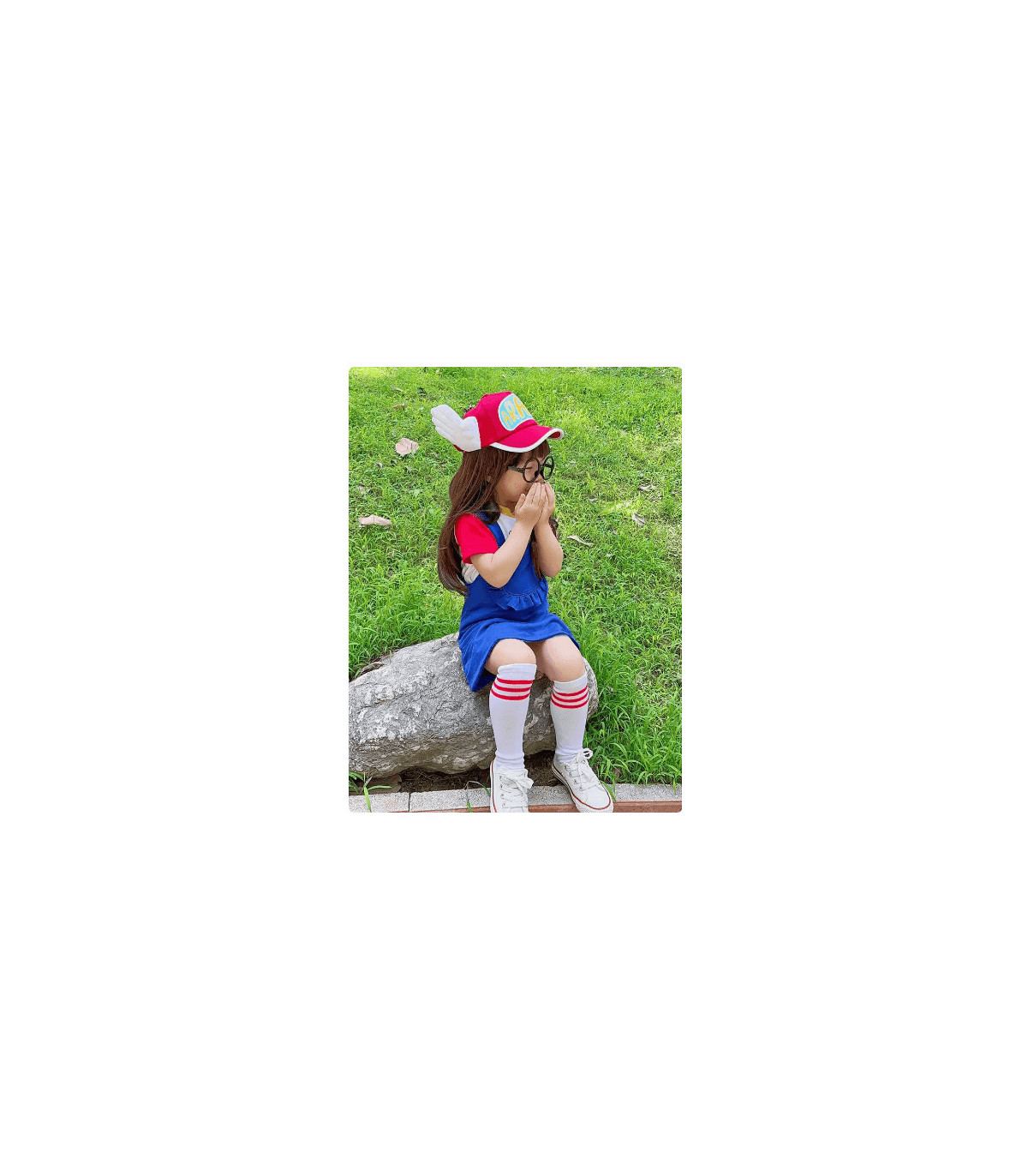 Disfraz de Arale para niños | Cosplay completo y de alta calidad | Albithinia