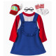 Disfraz de Arale para niños | Cosplay completo y de alta calidad | Albithinia