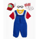 Disfraz de Arale para niños | Cosplay completo y de alta calidad | Albithinia