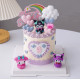 Adornos de decoración de pasteles Kuromi, Hello Kitty, Cinnamoroll y pochacco