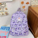 Mochila escolar infantil de hello kitty y kuromi y amigos Sanrio con peluche desmontable. - Diversión y practicidad para niñas