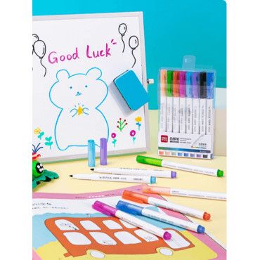 Dibuja y haz que tus creaciones floten en agua con estos rotuladores mágicos. Perfectos para actividades creativas y educativas.