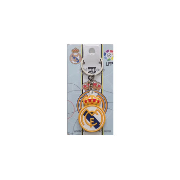 Llaveros de clubes deportivos Real Madrid, Inter y AC Milan, Chelsea, Juventus, Liverpool y Arsenal