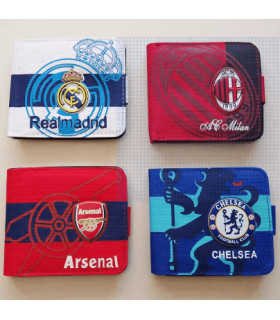 Carteras de bolsillo de Madrid, Chelsea, Juventus, Arsenal, Milan