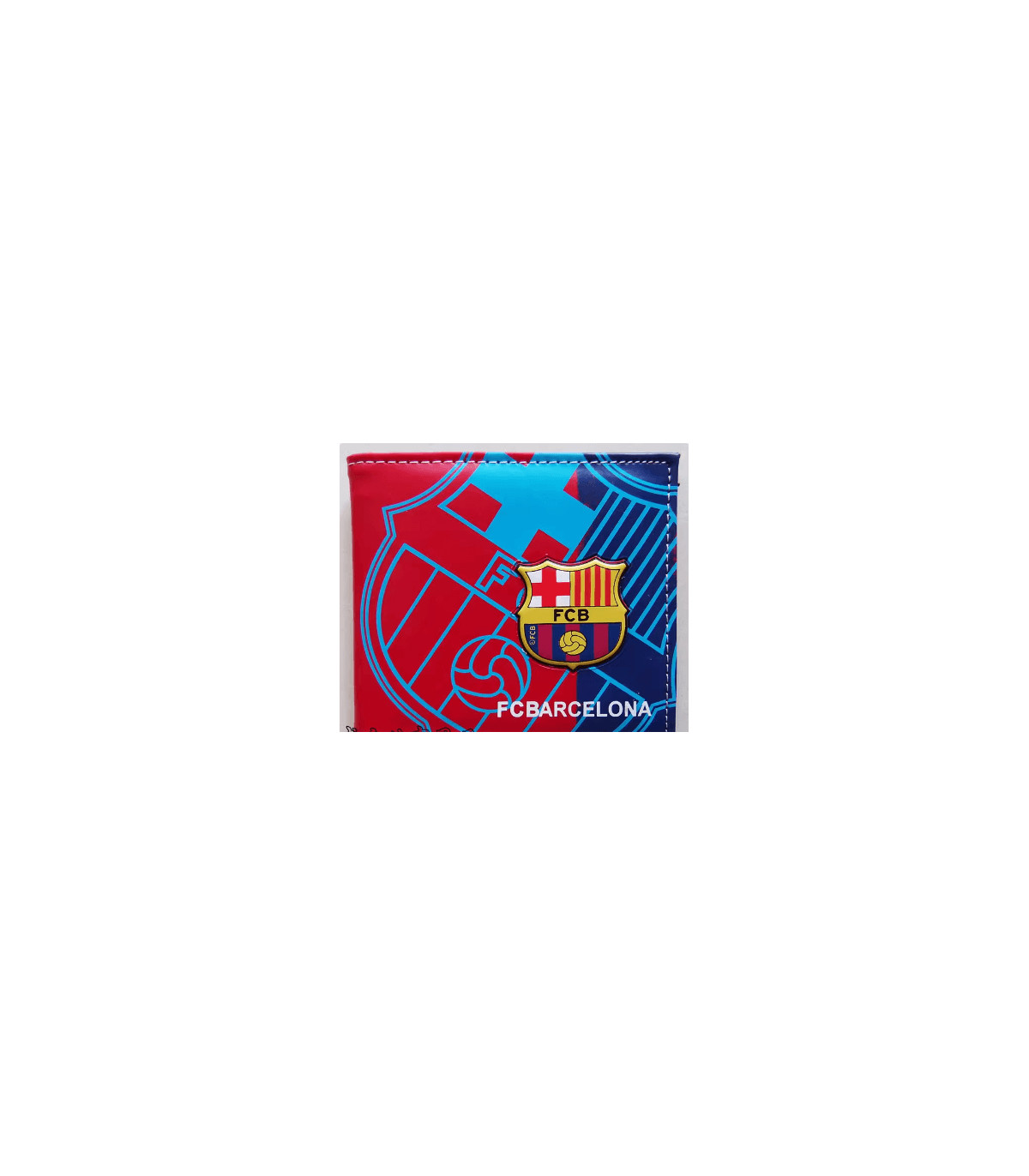 Carteras de hombre de piel del Real Madrid y El Barcelona