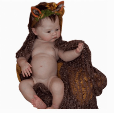 Muñeca de bebé simulada de Silicona de 49 cm