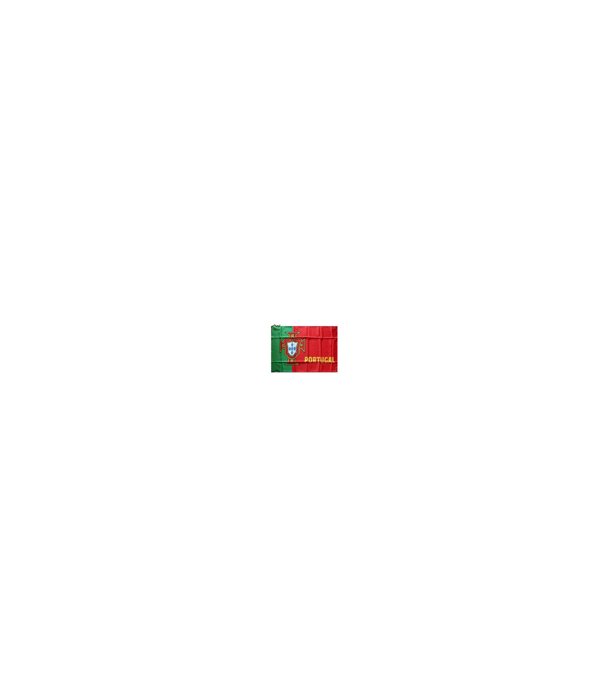 Banderas de selecciones nacionales de fútbol como España, Portugal, Inglaterra, entre otras