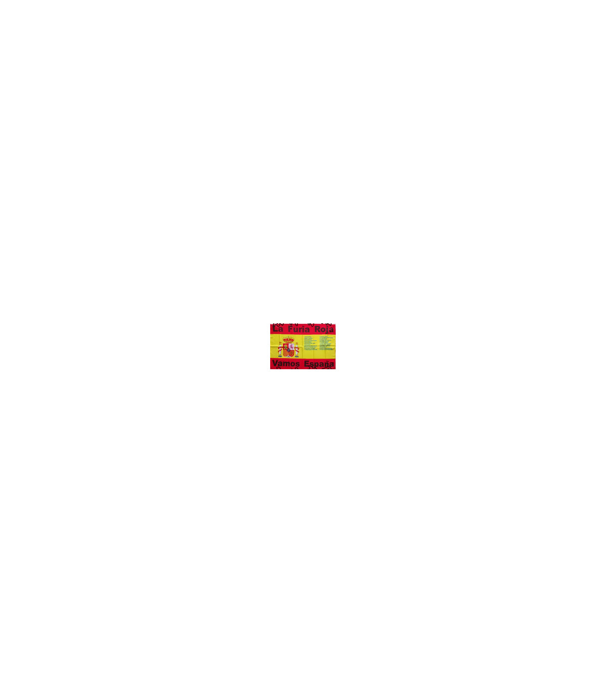 Banderas de selecciones nacionales de fútbol como España, Portugal, Inglaterra, entre otras