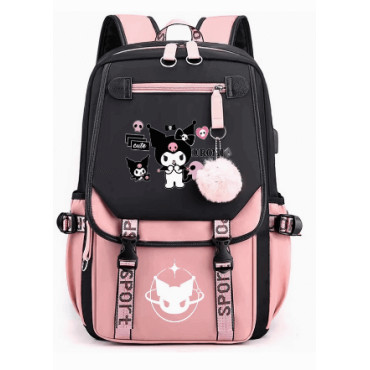 ¡Elige tu Personaje Favorito! Mochila con Detalles Kawaii- Mochila Kawaii: ¡Lleva la Alegría a Todas Partes!