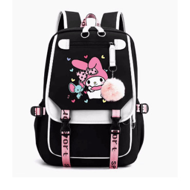 ¡Elige tu Personaje Favorito! Mochila con Detalles Kawaii- Mochila Kawaii: ¡Lleva la Alegría a Todas Partes!