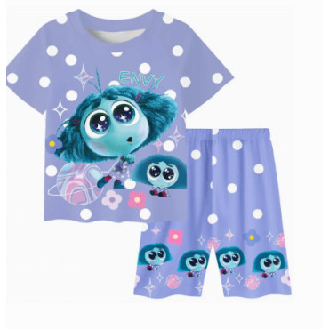 ¡Abrazando las Emociones! Pijamas de Intensamente - Pijamas de Intensamente: ¡Dulces Sueños con Alegría!