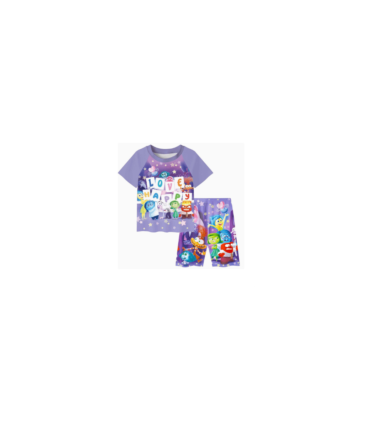 ¡Abrazando las Emociones! Pijamas de Intensamente - Pijamas de Intensamente: ¡Dulces Sueños con Alegría!