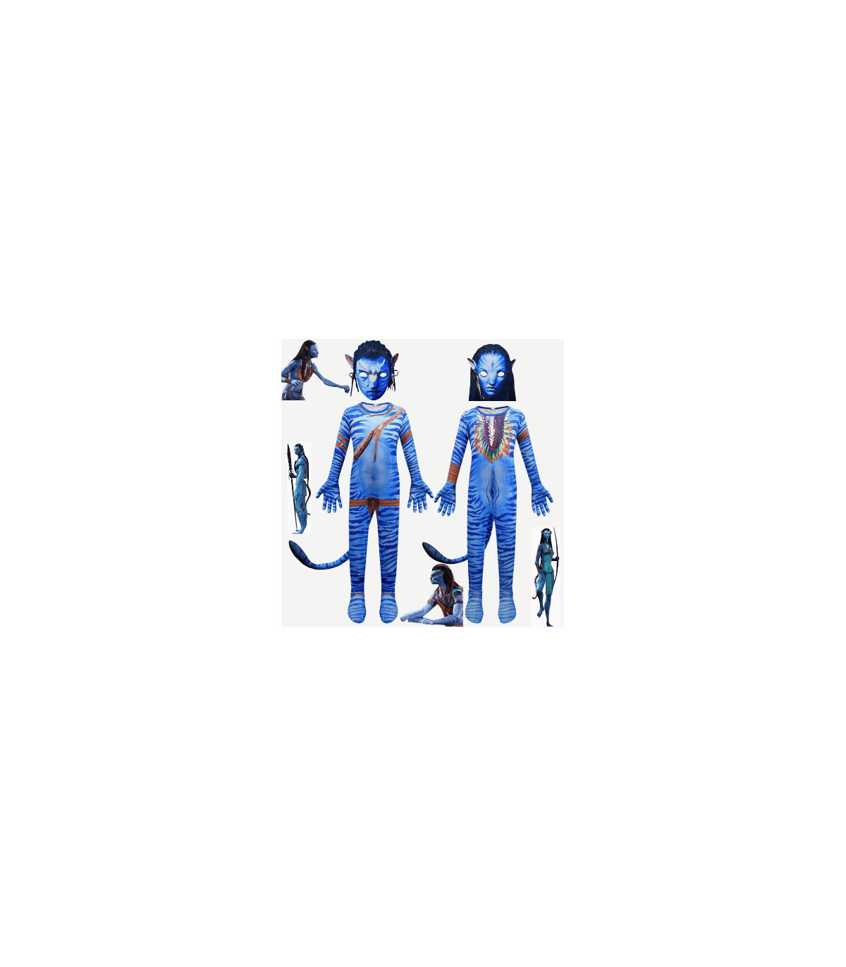 Cosplays Avatar 2: El Camino del Agua - Disfraces y Accesorios - ¡Sumérgete en Pandora! Cosplays Avatar 2: El Camino del Agua