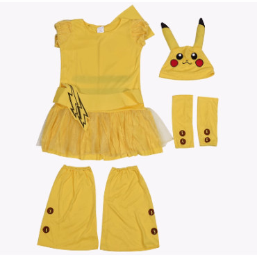 Difraz femenino de Pikachu para el Halloween |Cosplay atractivo y de calidad