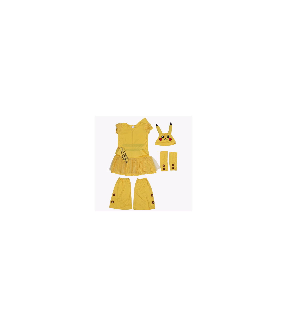 Difraz femenino de Pikachu para el Halloween |Cosplay atractivo y de calidad