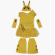 Difraz femenino de Pikachu para el Halloween |Cosplay atractivo y de calidad