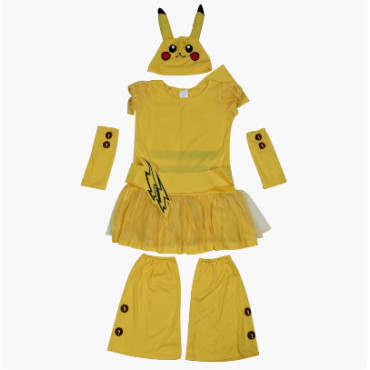 Difraz femenino de Pikachu para el Halloween |Cosplay atractivo y de calidad