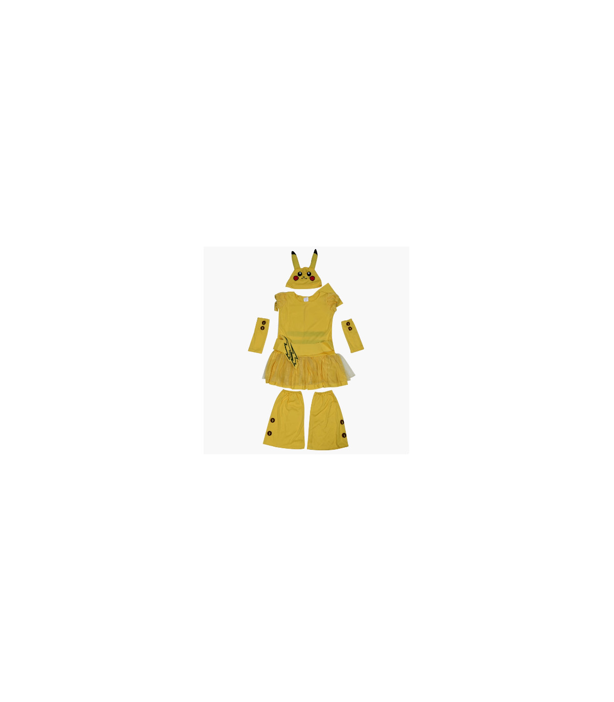Difraz femenino de Pikachu para el Halloween |Cosplay atractivo y de calidad