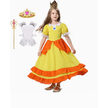 Disfraz de Princesa Peach: ¡La Reina del Reino Champiñón! - Disfraz de Princesa Peach: ¡Salva a Mario