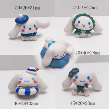 ¡5 Personajes, 5 Aventuras! Set de Juguetes Sanrio - ¡Completa tu Colección! Set de 5 Juguetes Sanrio