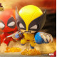Figuras de Deadpool y Wolverine de Marvel de alta calidad - Figuras de Deadpool y Wolverine de Marvel con detalles realistas