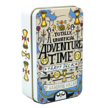 caja de Cartas de tarot con temática de Horas de Aventura |alta calidad y atractivo visual