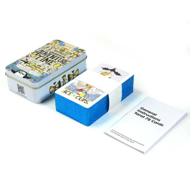 caja de Cartas de tarot con temática de Horas de Aventura |alta calidad y atractivo visual