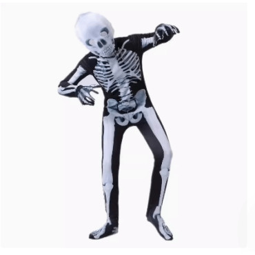 Compra difraz de esqueleto para niños de una pieza | Cosplay Skeleton | alta calidad