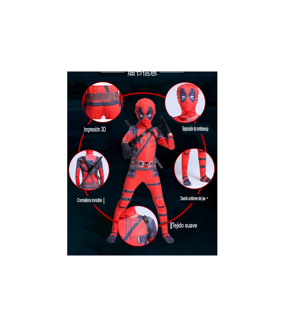 Disfraz de Deadpool Niños: y adultos! ¡Acción y Diversión !💥🎉