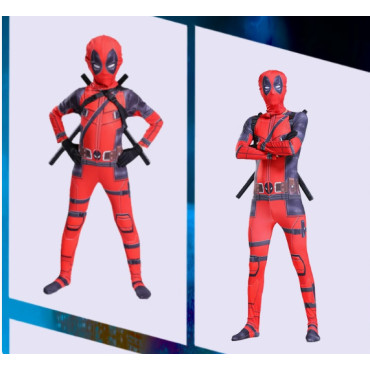 Disfraz de Deadpool Niños: y adultos! ¡Acción y Diversión !💥🎉