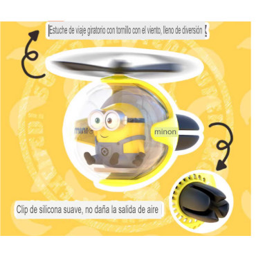 Ambientadores para coche para fanáticos de Minions, Kuromi, Hello Kitty, Melody, Teddy y astronautas