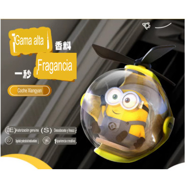 Ambientadores para coche para fanáticos de Minions, Kuromi, Hello Kitty, Melody, Teddy y astronautas