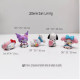 Decora con estilo tu habitación o aumenta tu colección de Sanrio con nuestros set de 5 muñecas