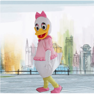 Disfraz de Felpa de Alta Calidad: Pato Donald y Pata Daisy