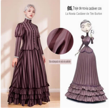 Luce genial con el Cosplay de alta calidad de El Cadaver de la Novia