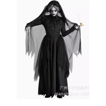 Difraz oscuro y bello de Novia Fantasma de alta calida y elegancia