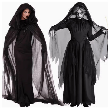Difraz oscuro y bello de Novia Fantasma de alta calida y elegancia