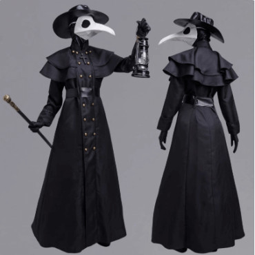 Difraz de médico de peste para hombre y mujer | Cosplay de alta calidad