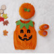 Difraz adorable de Calabaza para bebé | Cosplay cómodo y de alta calidad