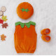 Difraz adorable de Calabaza para bebé | Cosplay cómodo y de alta calidad
