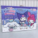 Set de regalos Sanrio con objetos con estampados de Kuromi, Hello Kitty, Cinnamoroll, Melody