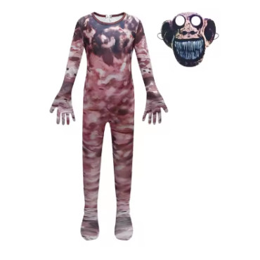 Difraz de animal Zombie para Halloween | Cosplay de alta calidad