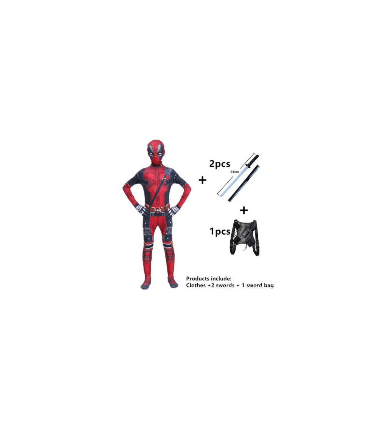Disfraz de Deadpool Niños: y adultos! ¡Acción y Diversión !💥🎉