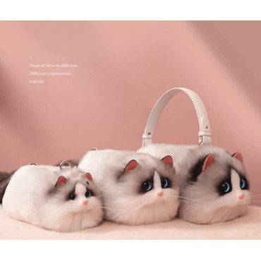 Lleva la Magia del gato Tai Meng: Bolso de Hombro con Diseño Exclusivo