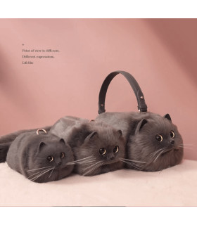 Bolso de Hombro de Gato Marrón Tai | producto de alta calidad y ternura