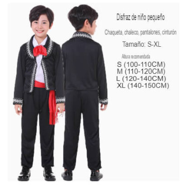 Disfraz de hombre centenario para niños hecho de poliester,campesinos,pastores,principe